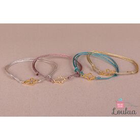 Loukia Χειροποίητο Μαρτυρικό Βάπτισης ΜΑΡ77 - Ροζ - Μαρτυρικά στο Oneirokosmos