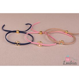 Loukia Χειροποίητο Μαρτυρικό Βάπτισης ΜΑΡ81 - Ροζ - Μαρτυρικά στο Oneirokosmos