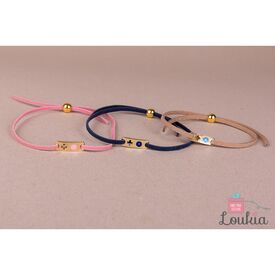 Loukia Χειροποίητο Μαρτυρικό Βάπτισης ΜΑΡ82 -  Μπλε  - Μαρτυρικά στο Oneirokosmos