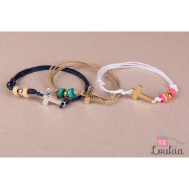 Loukia Χειροποίητο Μαρτυρικό Βάπτισης ΜΑΡ84 - Μπλε - Μαρτυρικά στο Oneirokosmos