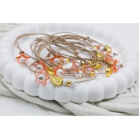 Kymi Μαρτυρικό Βάπτισης Βραχιόλι R29 50τεμ - Μαρτυρικά στο Oneirokosmos