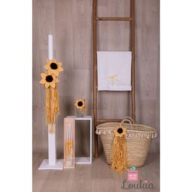 Loukia Χειροποίητο  Σετ Βάπτισης για Κορίτσι 612 - Για Κορίτσι στο Oneirokosmos