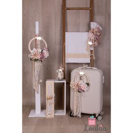 Loukia Χειροποίητο  Σετ Βάπτισης για Κορίτσι 618 - Για Κορίτσι στο Oneirokosmos