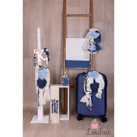 Loukia Χειροποίητο  Σετ Βάπτισης για Αγόρι 630 - Για Αγόρι στο Oneirokosmos