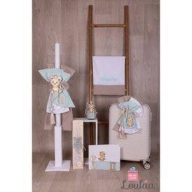 Loukia Χειροποίητο  Σετ Βάπτισης για Αγόρι 631 - Για Αγόρι στο Oneirokosmos