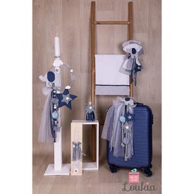 Loukia Χειροποίητο  Σετ Βάπτισης για Αγόρι 632 - Για Αγόρι στο Oneirokosmos