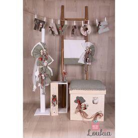 Loukia Χειροποίητο  Σετ Βάπτισης για Αγόρι 633 - Για Αγόρι στο Oneirokosmos