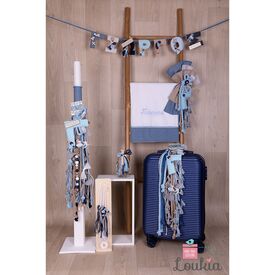 Loukia Χειροποίητο  Σετ Βάπτισης για Αγόρι 640 - Για Αγόρι στο Oneirokosmos