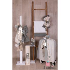 Loukia Χειροποίητο  Σετ Βάπτισης για Αγόρι 647 - Για Αγόρι στο Oneirokosmos