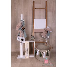 Loukia Χειροποίητο  Σετ Βάπτισης για Αγόρι 648 - Για Αγόρι στο Oneirokosmos