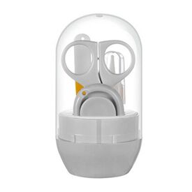 Baby Safety Nail Clippers Γκρι 4τεμ - Χτένες - Βούρτσες - Ψαλιδάκια στο Oneirokosmos