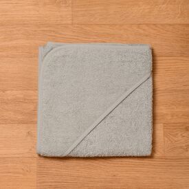 ABO Κάπα Μπουρνούζι με Κουκούλα 75Χ75 Γκρι - Πετσέτες-Μπουρνούζια στο Oneirokosmos