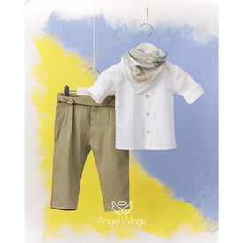 Angel Wings Βαπτιστικό Ρούχο για Αγόρι  Oliver Σχέδιο 215 - Ρούχα Βάπτισης για Αγόρι στο Oneirokosmos