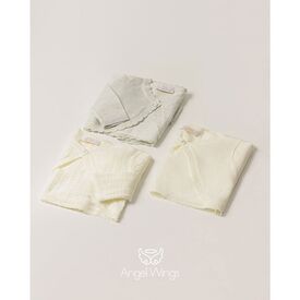 Angel Wings Βαπτιστικό Ρούχο για Κορίτσι Ζακετάκι Lurex Silver Σχέδιο 290S - Ρούχα Βάπτισης για Κορίτσι στο Oneirokosmos