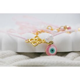 Kymi Μαρτυρικό Βάπτισης Βραχιόλι B44 50τεμ - Μαρτυρικά στο Oneirokosmos