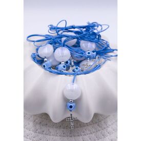 Kymi Μαρτυρικό Βάπτισης Κολιέ J104 50τεμ - Μαρτυρικά στο Oneirokosmos