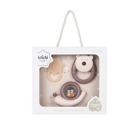 Kaichi Βρεφικό Σετ Δώρου 3 σε 1 Animals  K999-KA015 - Βρεφικά Παιχνίδια στο Oneirokosmos