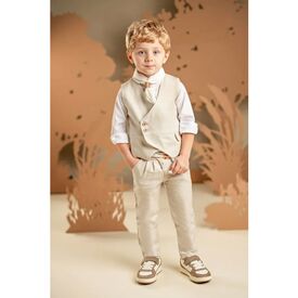 Baby Bloom Βαπτιστικό Σέτ Αγορίστικο 126.04.7980 - Ρούχα Βάπτισης για Αγόρι στο Oneirokosmos