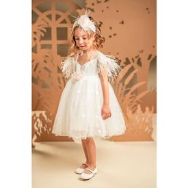 Baby Bloom Φόρεμα Βάπτισης 126.105.5590 - Ρούχα Βάπτισης για Κορίτσι στο Oneirokosmos