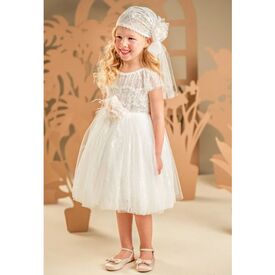 Baby Bloom Φόρεμα Βάπτισης 126.107.7580 - Ρούχα Βάπτισης για Κορίτσι στο Oneirokosmos