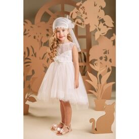 Baby Bloom Φόρεμα Βάπτισης 126.109.5970 - Ρούχα Βάπτισης για Κορίτσι στο Oneirokosmos