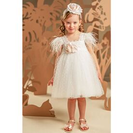Baby Bloom Φόρεμα Βάπτισης 126.113.6580 - Ρούχα Βάπτισης για Κορίτσι στο Oneirokosmos