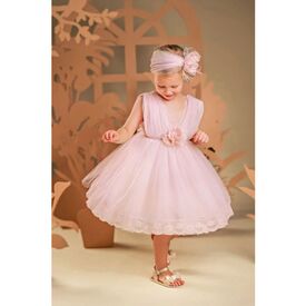 Baby Bloom Φόρεμα Βάπτισης 126.116.5970 - Ρούχα Βάπτισης για Κορίτσι στο Oneirokosmos