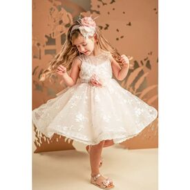 Baby Bloom Φόρεμα Βάπτισης 126.117.6980 - Ρούχα Βάπτισης για Κορίτσι στο Oneirokosmos
