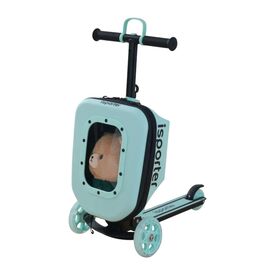 ABO Παιδικό πατίνι με αποσκευή iSporter K3 – Μέντα - Πατίνια & Κράνη στο Oneirokosmos