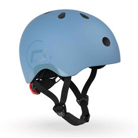 Scoot And Ride Παιδικό Κράνος Steel S-M (51-55cm) 96369 - Πατίνια & Κράνη στο Oneirokosmos