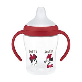 Nuk Perfect Match Εκπαιδευτικό Ποτηράκι με Στόμιο Σιλικόνης 6m+ 150ml Minnie 10215397 - Εκπαιδευτικά Ποτηράκια στο Oneirokosmos