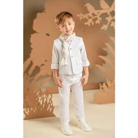Baby Bloom Βαπτιστικό Σέτ Αγορίστικο 126.06.7980 - Ρούχα Βάπτισης για Αγόρι στο Oneirokosmos
