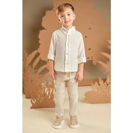 Baby Bloom Βαπτιστικό Σέτ Αγορίστικο 126.07.5570 - Ρούχα Βάπτισης για Αγόρι στο Oneirokosmos