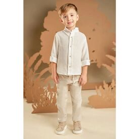 Baby Bloom Βαπτιστικό Σέτ Αγορίστικο 126.07.5570 - Ρούχα Βάπτισης για Αγόρι στο Oneirokosmos