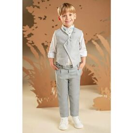 Baby Bloom Βαπτιστικό Σέτ Αγορίστικο 126.10.7580 - Ρούχα Βάπτισης για Αγόρι στο Oneirokosmos