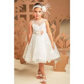 Baby Bloom Φόρεμα Βάπτισης 126.120.6970 - Ρούχα Βάπτισης για Κορίτσι στο Oneirokosmos