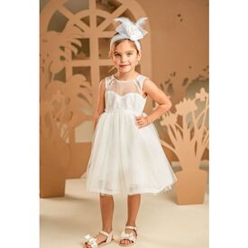 Baby Bloom Φόρεμα Βάπτισης 126.123.7580 - Ρούχα Βάπτισης για Κορίτσι στο Oneirokosmos