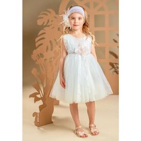 Baby Bloom Φόρεμα Βάπτισης 126.124.7580 - Ρούχα Βάπτισης για Κορίτσι στο Oneirokosmos