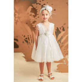 Baby Bloom Φόρεμα Βάπτισης 126.125.6580 - Ρούχα Βάπτισης για Κορίτσι στο Oneirokosmos