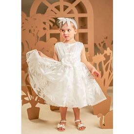 Baby Bloom Φόρεμα Βάπτισης 126.128.8570 - Ρούχα Βάπτισης για Κορίτσι στο Oneirokosmos