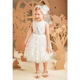 Baby Bloom Φόρεμα Βάπτισης 126.130.8570 - Ρούχα Βάπτισης για Κορίτσι στο Oneirokosmos