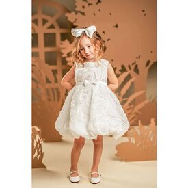 Baby Bloom Φόρεμα Βάπτισης 126.131.7980 - Ρούχα Βάπτισης για Κορίτσι στο Oneirokosmos