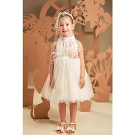 Baby Bloom Φόρεμα Βάπτισης 126.135.7580 - Ρούχα Βάπτισης για Κορίτσι στο Oneirokosmos