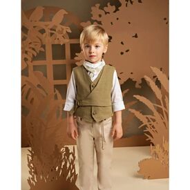 Baby Bloom Βαπτιστικό Σέτ Αγορίστικο 126.20.7980 - Ρούχα Βάπτισης για Αγόρι στο Oneirokosmos