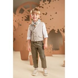 Baby Bloom Βαπτιστικό Σέτ Αγορίστικο 126.21.6970 - Ρούχα Βάπτισης για Αγόρι στο Oneirokosmos