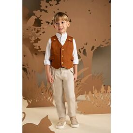 Baby Bloom Βαπτιστικό Σέτ Αγορίστικο 126.32.8570 - Ρούχα Βάπτισης για Αγόρι στο Oneirokosmos