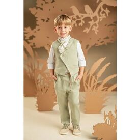 Baby Bloom Βαπτιστικό Σέτ Αγορίστικο 126.34.7980 - Ρούχα Βάπτισης για Αγόρι στο Oneirokosmos