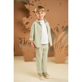 Baby Bloom Βαπτιστικό Σέτ Αγορίστικο 126.35.6570 - Ρούχα Βάπτισης για Αγόρι στο Oneirokosmos