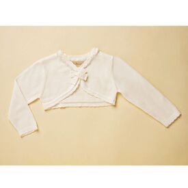 Baby Bloom Ζακετάκι για Κορίτσι Z26.09.1980 - Ρούχα Βάπτισης για Κορίτσι στο Oneirokosmos