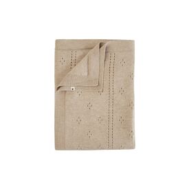 BIBS Πλεκτή Κουβέρτα 70X100 εκ. Pointelle Vanilla 9416245 - Κουβέρτες Αγκαλιάς στο Oneirokosmos